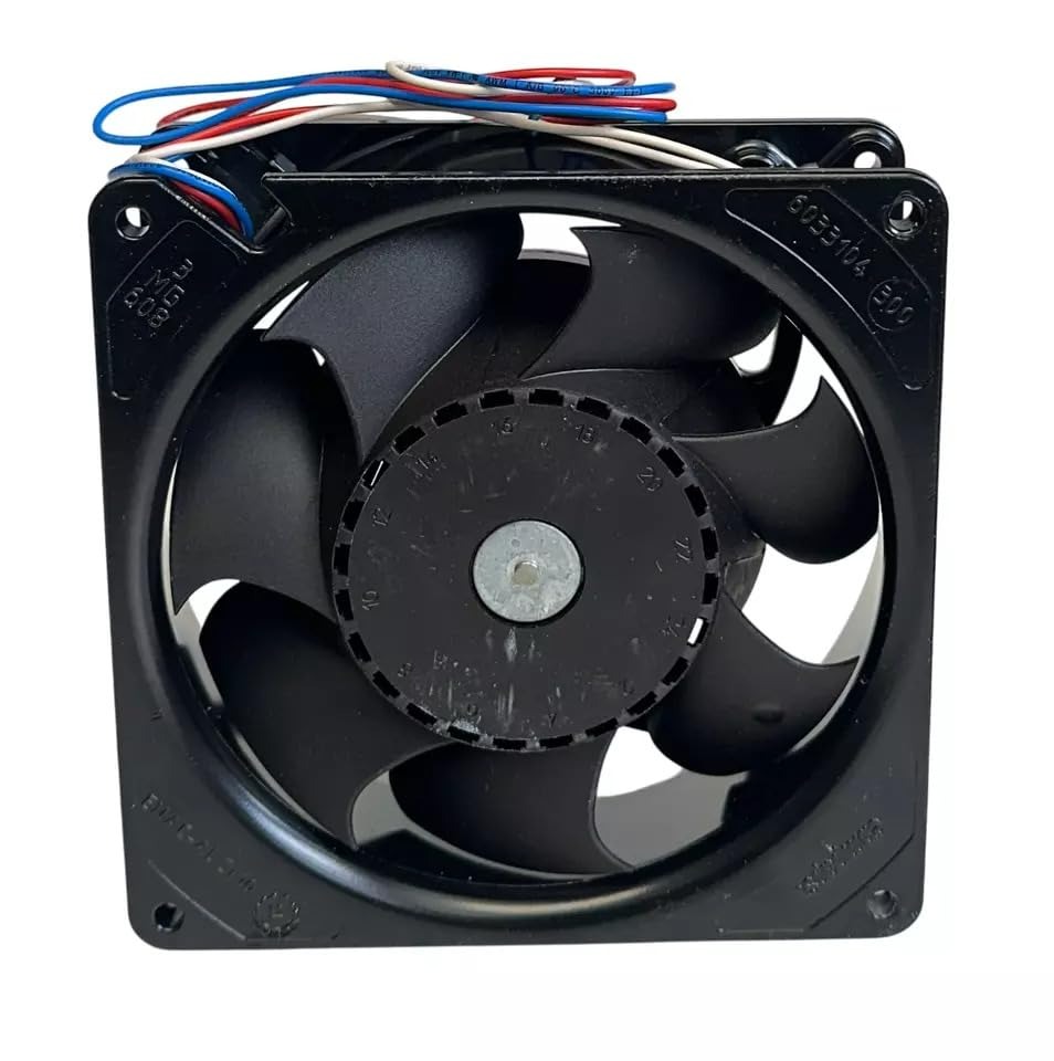 Ebmpapst Dv5214/2nu Axial Fan 24v-0.77a 18.5w Dc Brushless Air Cooling Fan 5000 Rpm 172 * 172 * 38mm 3wire - Color: Black