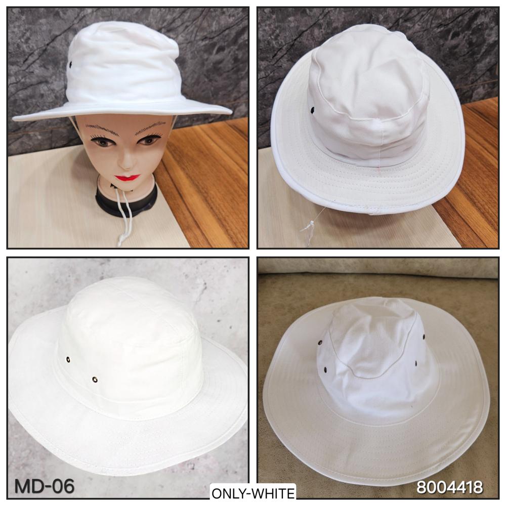Ladies Fancy Hats - Color: White