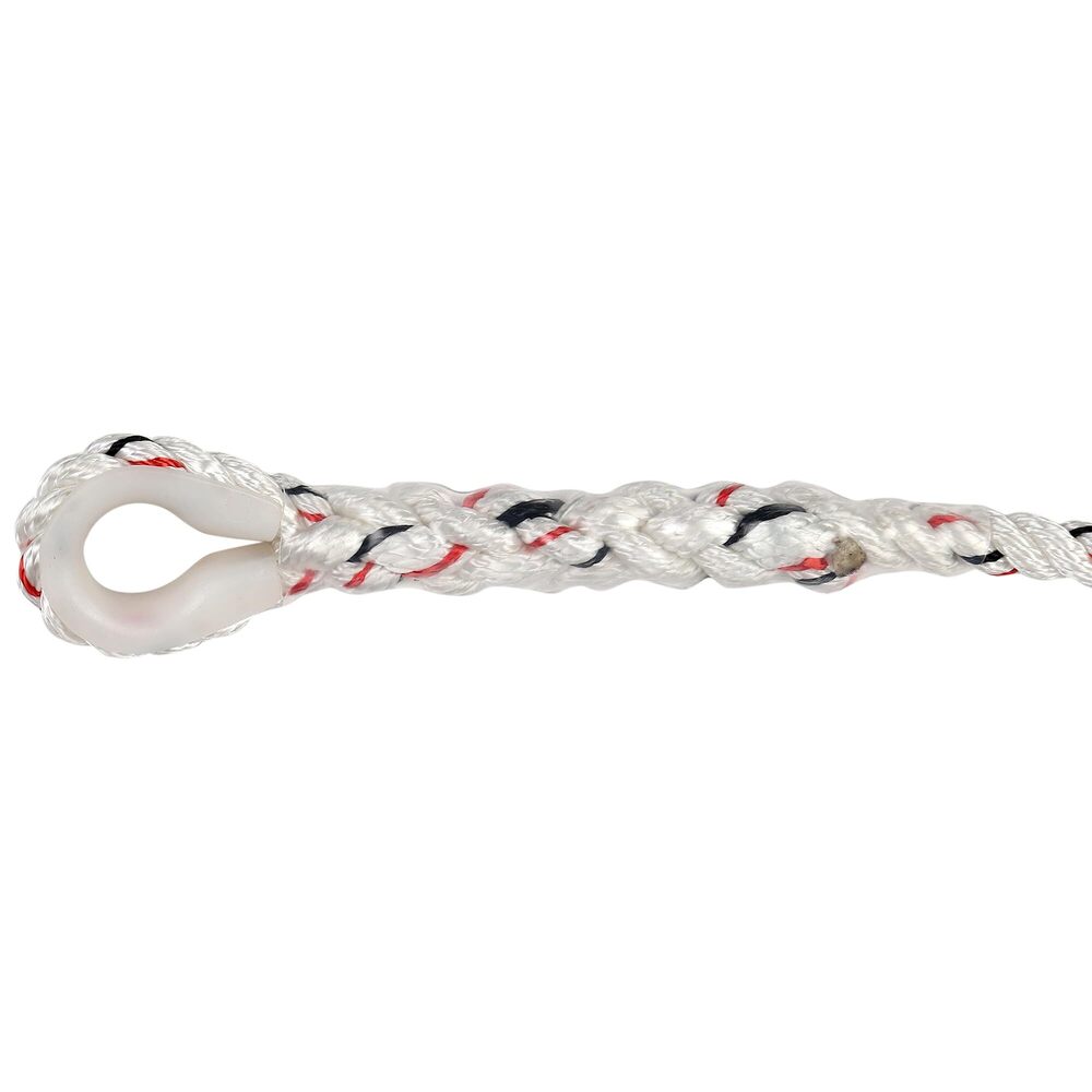 Isf-01 Fall Restraint Twisted Rope Lanyards - Color: White