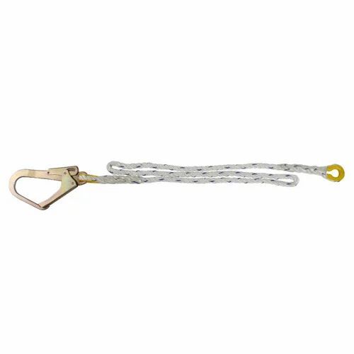 Isf-01 Fall Restraint Twisted Rope Lanyards - Color: White