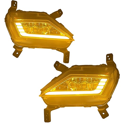 K D Fog Lamp Set For Hyundai Creta 2020-onwards/alcazar 2021-2023 (Right & Left Sides) Pair - Features: High Beam