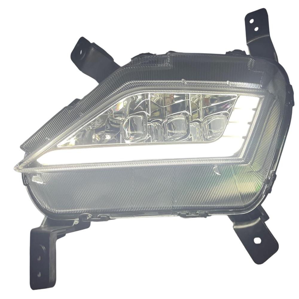 K D Fog Lamp Set For Hyundai Creta 2020-onwards/alcazar 2021-2023 (Right & Left Sides) Pair - Features: High Beam