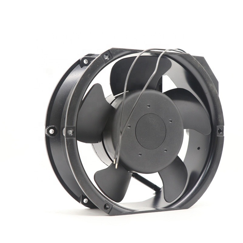 Fulltech Uf-15pc23bwh Uf-15pc23 Bwh 172x150x51mm 230v 50hz 226cfm 29w Ip55 Ball Bearing Cpu Axial Cooling Fan - Color: Black