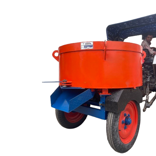 Concrete Mixture Machine For Tractor - Color: Orange
