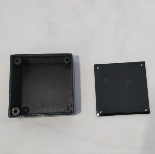 70X70X35Mm Abs Electrical Electronics Enclosure - Color: Black