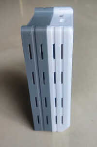 154x84x50mm Handheld Electronics Abs Enclosures - Color: Grey