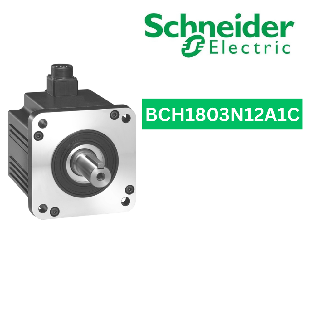 BCH1803N12A1C-servo motor BCH, no oil seal, w key, 20-bit encoder, w/o brake-straight con