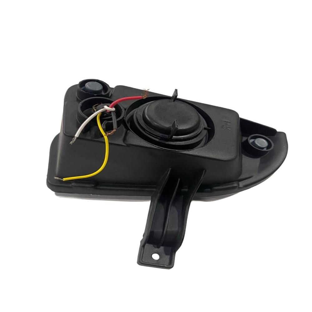 K D Led Drl Fog Lamp Set With Indicator For Mahindra Scorpio Mhawk Harley 2008-2017, Black - Features: Good Quality