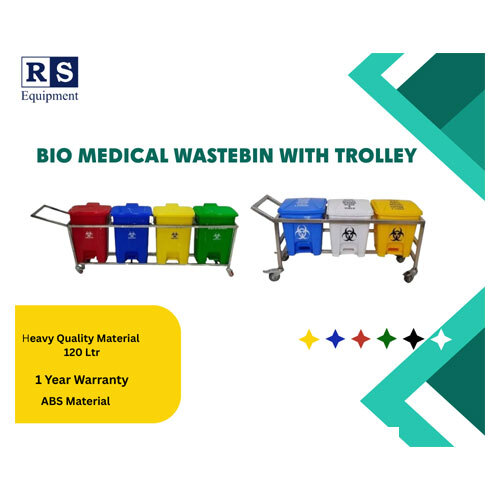 Bio Medical WastE Bin 120 Ltr