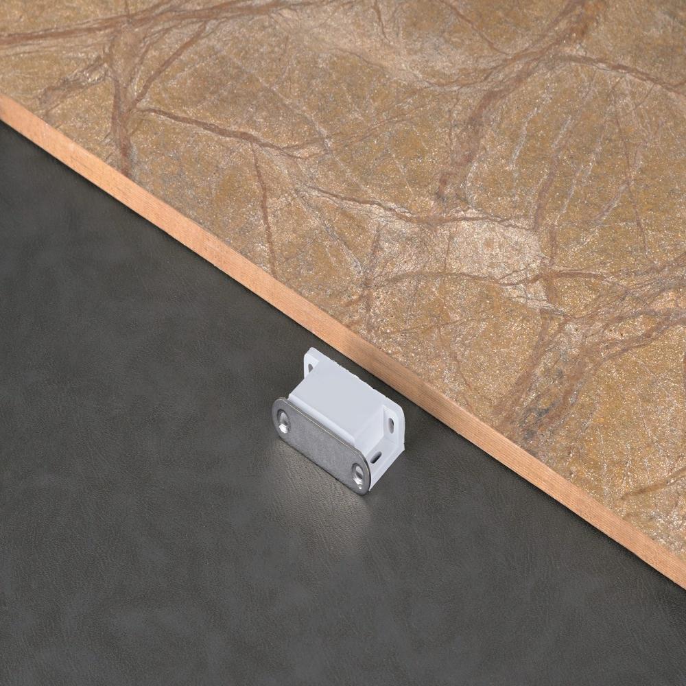 White Door Stopper - Installation Type: Screw In