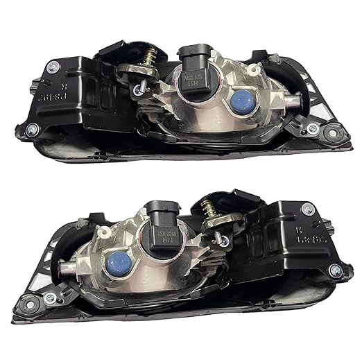 K D Fog Lamp set For Honda Civic With Bulb (Pair) Type 2 With Wiring & Kit 2010-2013