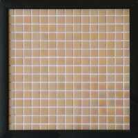 20mm Glass Mosaic Tiles - Color: Cream