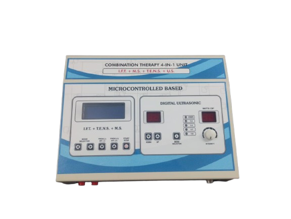 Combo IFT TENS US MS Electrotherapy Physiotherapy Machine for Pain Relief