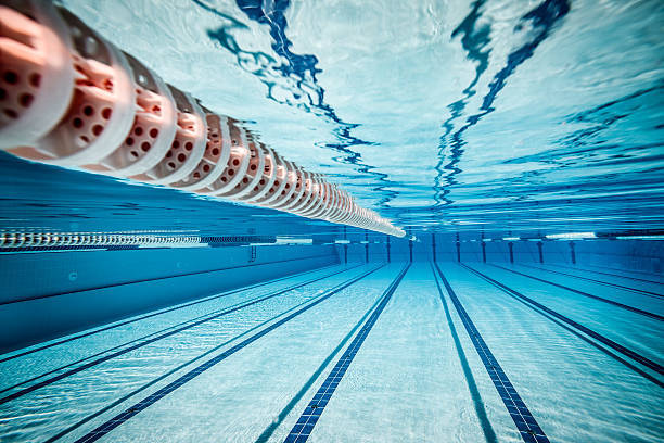 Outdoor Swimming Pool - Color: Blue