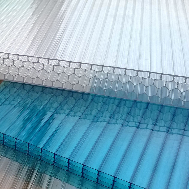 Polycarbonate Multicell Panel - Color: Blue