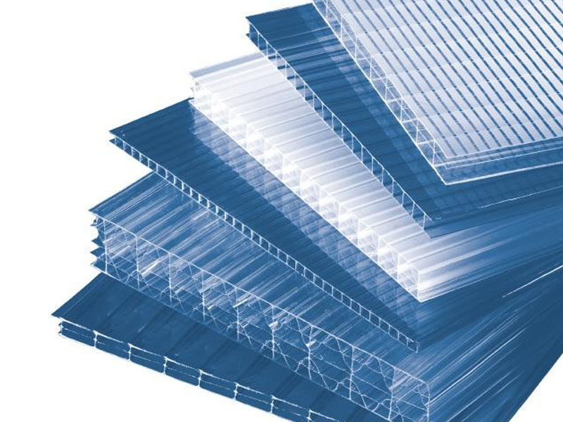 Polycarbonate Multicell Panel - Color: Blue