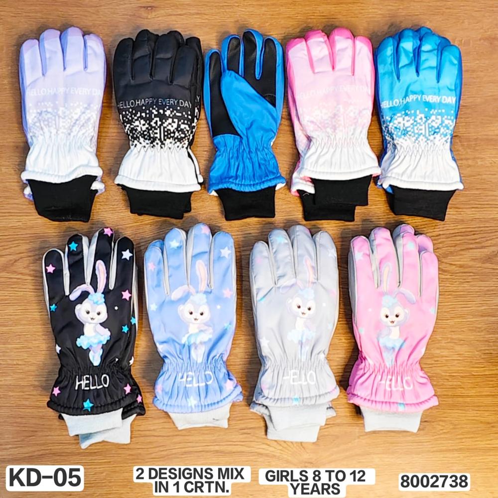 8-12 YEARS GIRLS GLOVES 