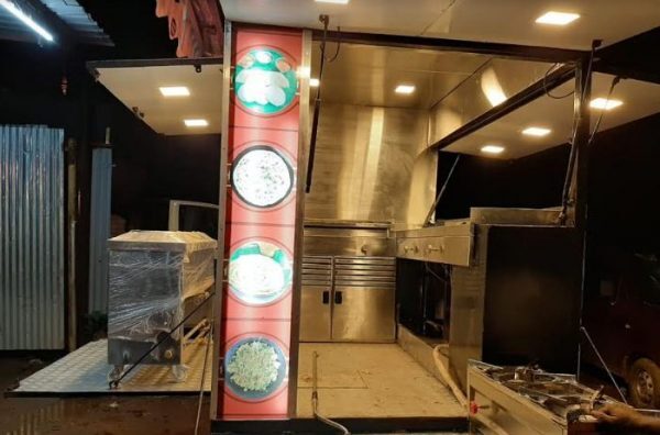 Aft-004 Food Truck - Color: As Per Requirement