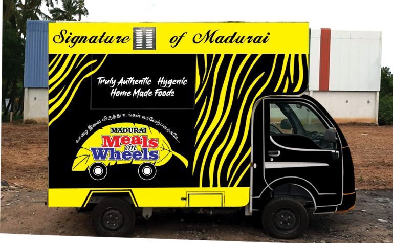 Tiffin Food Truck - Color: As Per Requirement