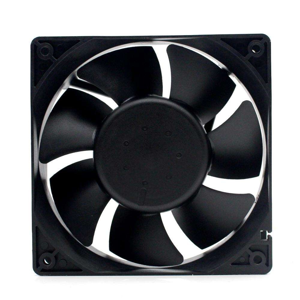 Delta AFB1224HHE DC 24V 12cm 120X120X38mm 0.45A 10.8W 12038 2950RPM 118CFM Inverter Welder Electronics Cabinet Axial Cooling Fan