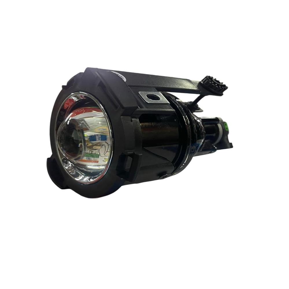 K D Projector Fog Lamp Set for Tata Tiago, Tigor, Punch, 2016-2020 Models (WHITE HALOGEN BULB)