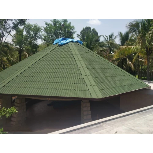 Asbestos Roofing Sheets - Color: Green