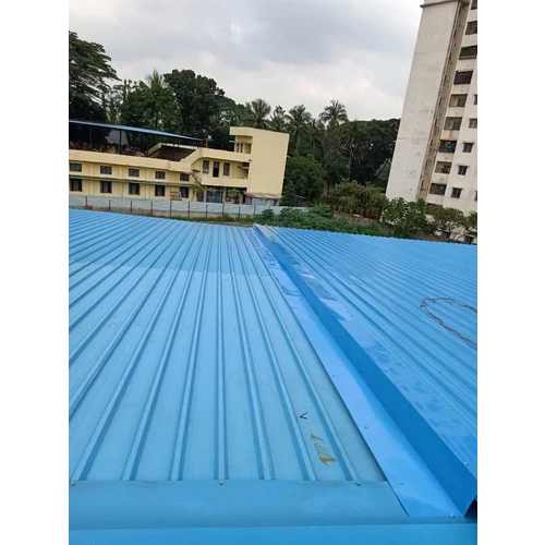 Jsw Metal Roofing Sheet - Color: Blue