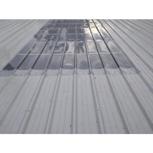 Off White Roofing Sheets - Material: Alloy