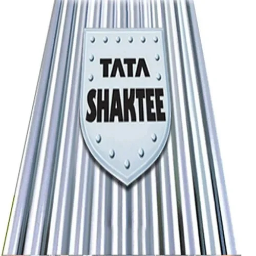 14 Feet Tata Metal Roofing Sheets - Color: Grey
