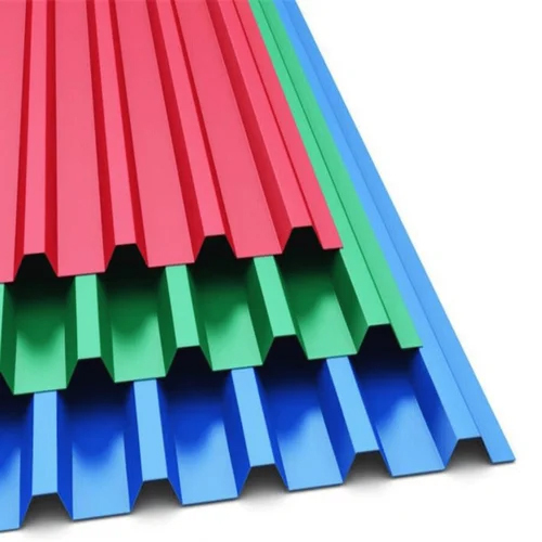 Ppgi Profile Roofing Sheet - Color: Green