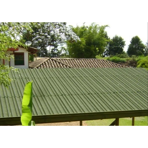 Bitumen Onduline Duro 235 Roofing Sheet - Color: Green