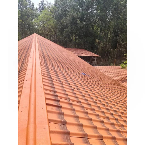 Onduvilla Light Weight Roofing Sheet - Color: Red