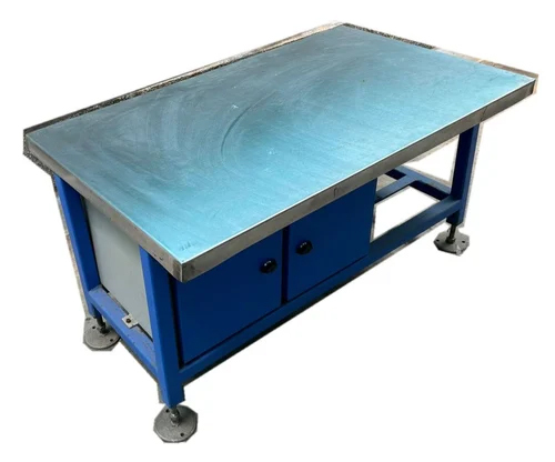Stainless Steel Testing Table - Color: Silver