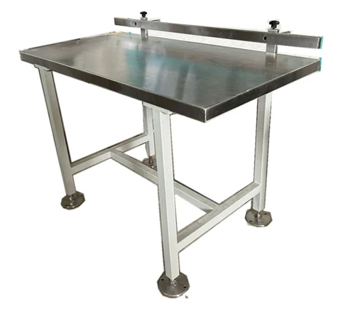 Stainless Steel Inspection Table - Color: Silver