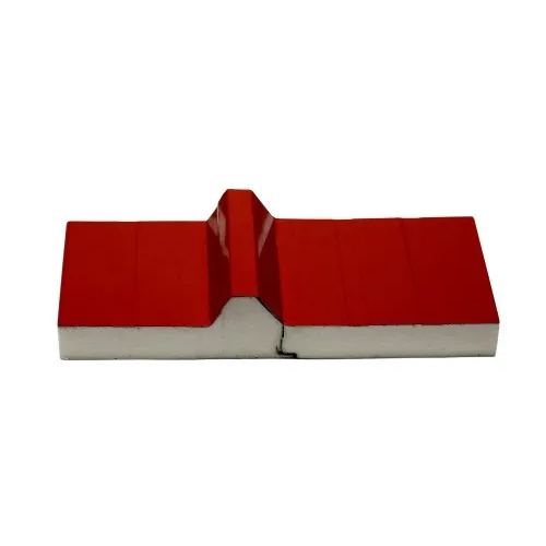 Puf Panel Roofing Sheet - Color: Red