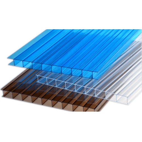 Polycarbonate Multiwall Roof Sheets - Color: Multicoloured