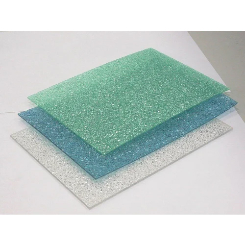 Embossed Polycarbonate Sheet - Color: Transparent