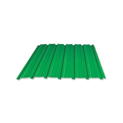 Green Pvc Corrugated Roof Panels - Size: 24 Ft X 4.5 Ft