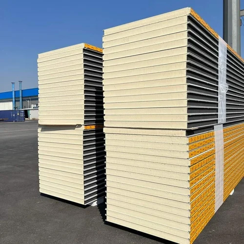 30Mm Puf Insulated Wall Panel - Color: White