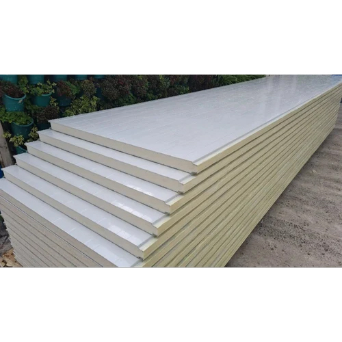 25Mm Puf Insulated Roof Wall Panel - Color: White