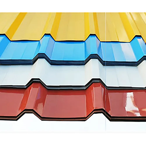 Color Coated Roofing Sheets - Color: Multicoloured