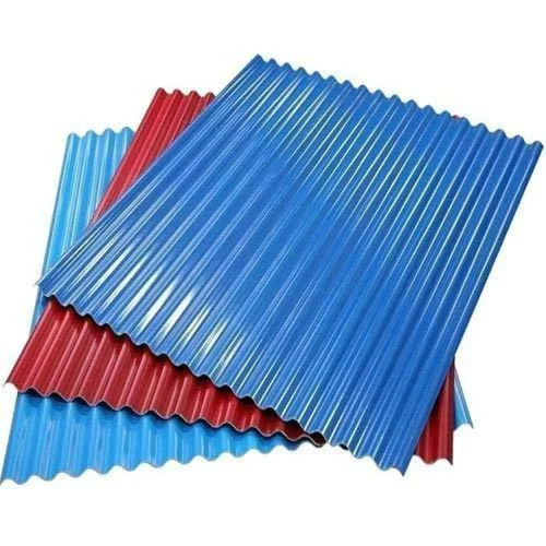 Frp Corrugated Roofing Sheet - Color: Blue