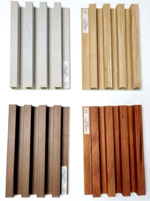 Wpc Louver Panel - Advantage: Moisture-Resistant Coating For Longer Durability