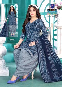 Lassa Bombay Patiyala Vol-8 a   Dress Material