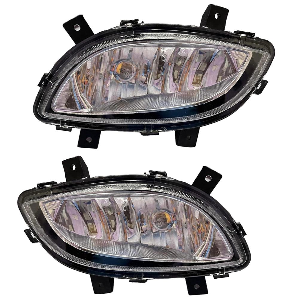 K D Fog Lamp set For Chevrolet Enjoy (With Bulb) Pair 2012-2017