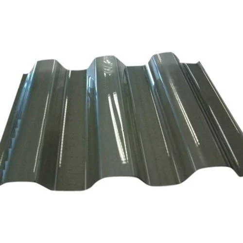 0.8Mm Polycarbonate Corrugated Sheet - Color: Green