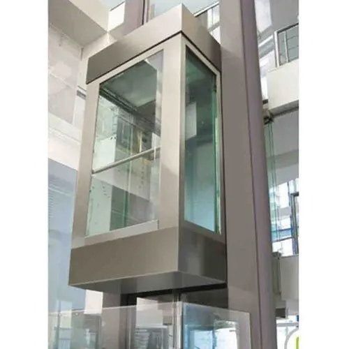 6 Persons Commercial Building Elevator - Load Capacity: 408 Kilograms (Kg)