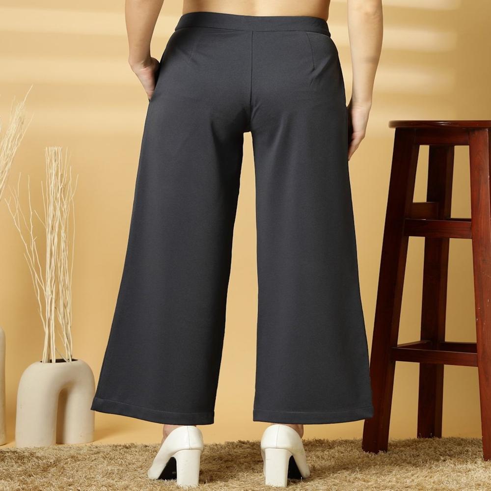 Women Relaxed Pleated Trousers