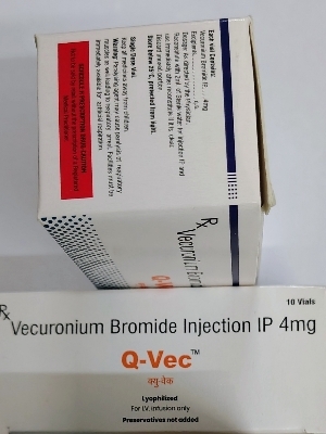 Vecuronium Bromide injection ip 4 mg