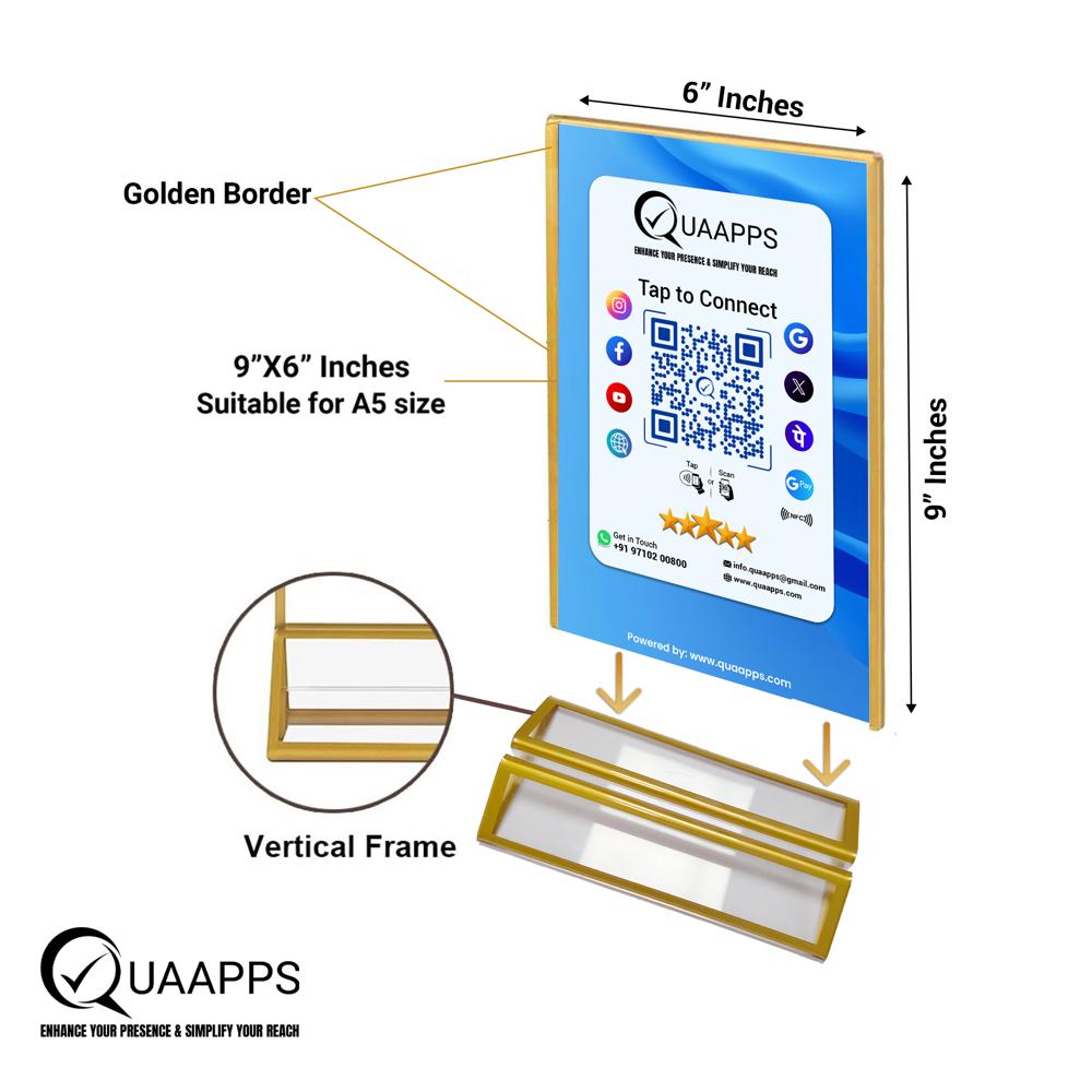 All-in One Customized-qr Code Scanner Stand - Application: Ideal For Restaurants
